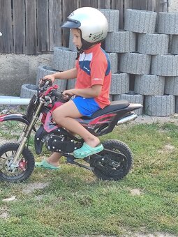 Predám mini motorku cross - 10