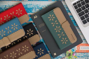 Dvojfarebné zatváracie púzdra Binfen pre Xiaomi, Redmi, Poco - 10