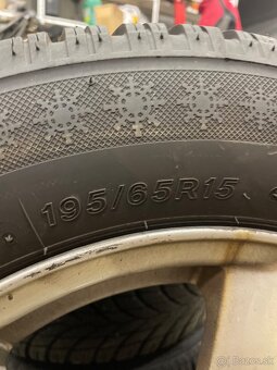 5x112 r15 elektróny Volkswagen + zimne 195/65 r15 Lassa - 10