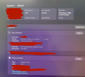 Custom pc build RTX 4060, AMD ryzen 5 7600X, Mini Tower - 10