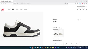 Tenisky Reserved, Tenisky HM - 10