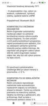 Trenažer , stacionárny bicykel - 10