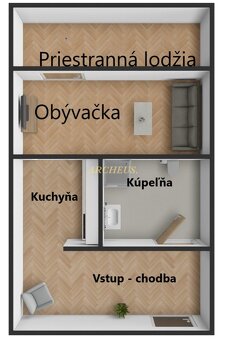 PREDAJ - Garsónka, 22 m2, v Lipanoch - 10