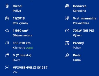 Peugeot Expert, Možný ODPOČET DPH, 1.6 / 70 kW, Nízka cena - 10