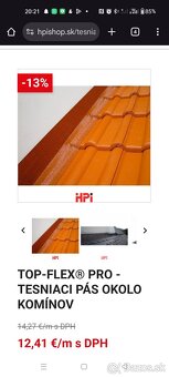Predam kominove a stresne lepiace pasy-Wakaflex - 10