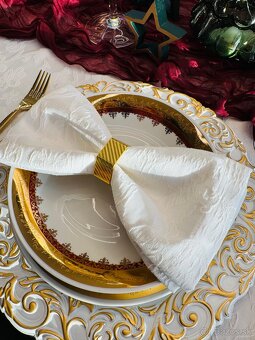 Retro krásna obedová súprava-posielam kurierom - 10