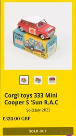Corgi Toys Mini - 10