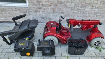 Elektrický invalidny vozik - skúter pre seniorov ZTP - 10