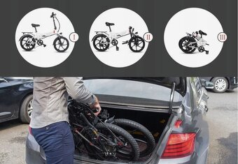 Skladací elektrobicykel SAMEBIKE - 10