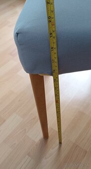 Čalúnené stoličky Effezeta 4ks - 10