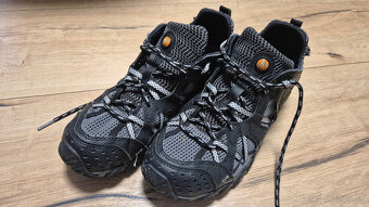 Obojstranná bunda Ortovox a topánky Merrell Maipo Vibram - 10