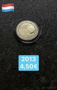 Luxembursko - 2 eurové mince - 10