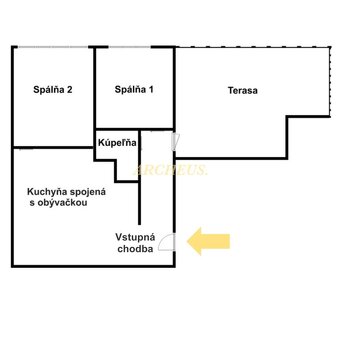 3-IZBOVÝ APARTMÁN S TERASOU S VÝHĽADOM NA MORE, ALBÁNSKO - 10