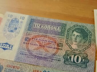 Staré bankovky Rakousko-Uherska (1 sada) - 10