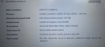 Lenovo L560 / i5 6200U / 8GB RAM / 256GB SSD / 15,6" - 10