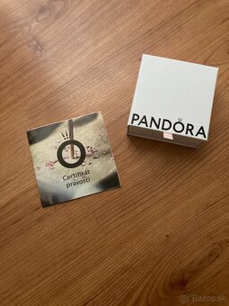 ♥ Pandora strieborná retiazka s písmenom A ♥ - 10