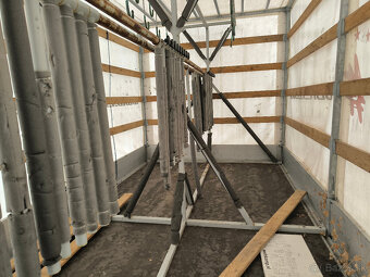 Nákladný príves UNIKOL s plachtou, nosnosť 2420 kg - 10