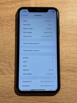 iPhone 11 - 128 GB, čierna farba - 10