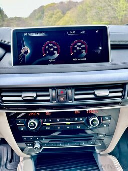 Predám BMW X6, MAX multimedia, r.v.2016 - 10