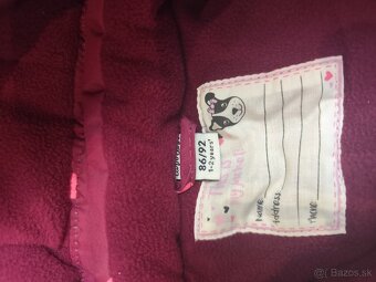 Predám detské zimné overaly a kabátik - 10