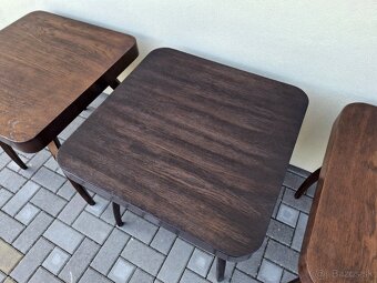 Konferenční stolek Halabala "pavouk" po renovaci - 10