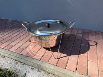 Nerezová kotlina + 30 litr. kotlík - 10