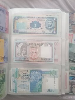 Veľká zbierka bankoviek zo sveta ako celok (hodnota 3.800€+) - 10