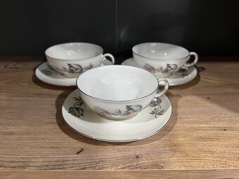 Čajový set československý porcelán MZ - 10