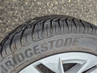 SKODA ELEKTRONY 5X112 R17+BRIDGESTONE ZIMNE PNEU - 10