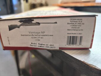 vzduchovka crosman - 10