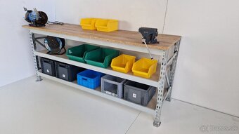 Ponk, pracovný stôl do dielne - garáže. Dielenský stol. - 10