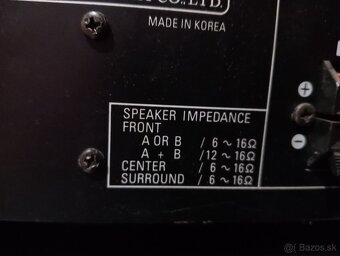 Predám Panasonic reproduktory a zosilňovač - 10