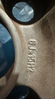 Originálne Ford elektróny R15 4x108 s Nokian Wetproof pneu - 10