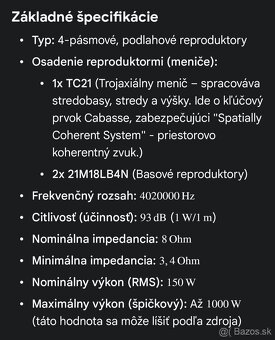 Cabasse Pacific 600 Evolution | Mahagon | TOP STAV - 10