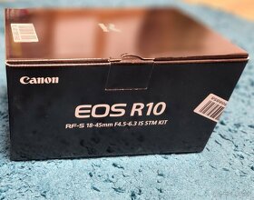 Digitálny fotoaparát NOVÝ- Canon EOS R10 + RF-S 18-45 IS ST - 10