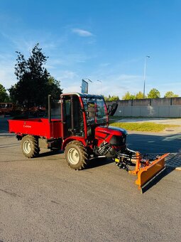 Traktor CARON AR100 s čelním 3-bodovým závěsem - 10