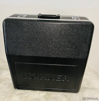 Predám akordeón HOHNER VENTURA IV 96 BAS- špičkový akordeón- - 10