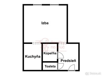 Na prenájom zariadený 1-izbový byt na Roľnícke ul. v NZ - 10