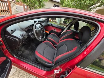Peugeot 206 1.4i 55 kW, červená metalíza (garážované) klim. - 10