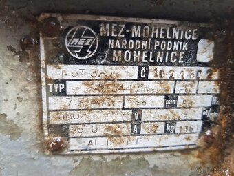 Cyrkular, motor MEZ 7,5kw - 10