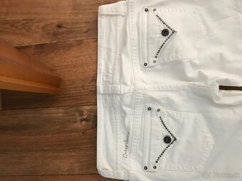 NOVÉ GUESS originál krystalove damske capri nohavice S/M - 10