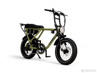 Fatbike elektrobicykel 500W/250W-21Ah/15Ah CAIMAN Army Green - 10