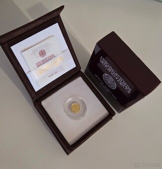 zlaté mince Vatikán v originálnych obaloch - 10
