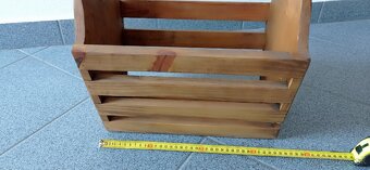 2 nábytkové originálne mexické solitéry - skrinka a košík - 10