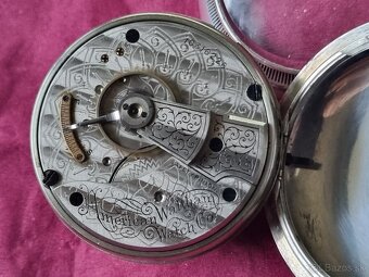 Veľké vreckové hodinky,Waltham. - 10