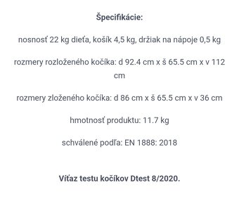 Joie športový kočík Versatrax laurel - 10
