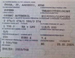 Skoda Superb 2 2.0TDI 103kw - 1.8TSI 118KW B+LPG - 10