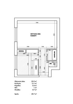 Na predajom 1- izbový byt na Vajnorskej ulici 620€ mesačne - 10