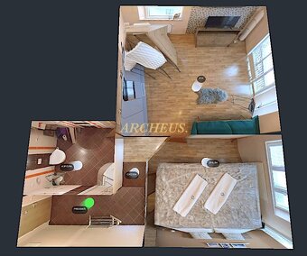 3D / EXKLUZÍVNE / 1 IZBOVÝ APARTMÁN (BALKÓN), NOVÁ LESNÁ - 10
