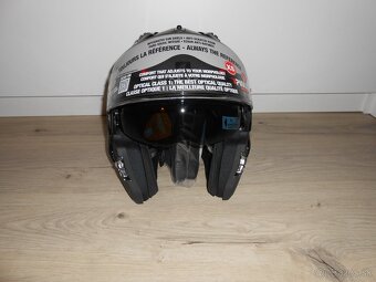 Predam krasnu novu moto prilbu znacky SHARK EVO GT SEAN MAT - 10